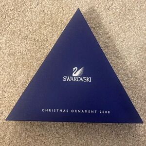 Swarovski EMPTY Christmas 2008 Ornament Box